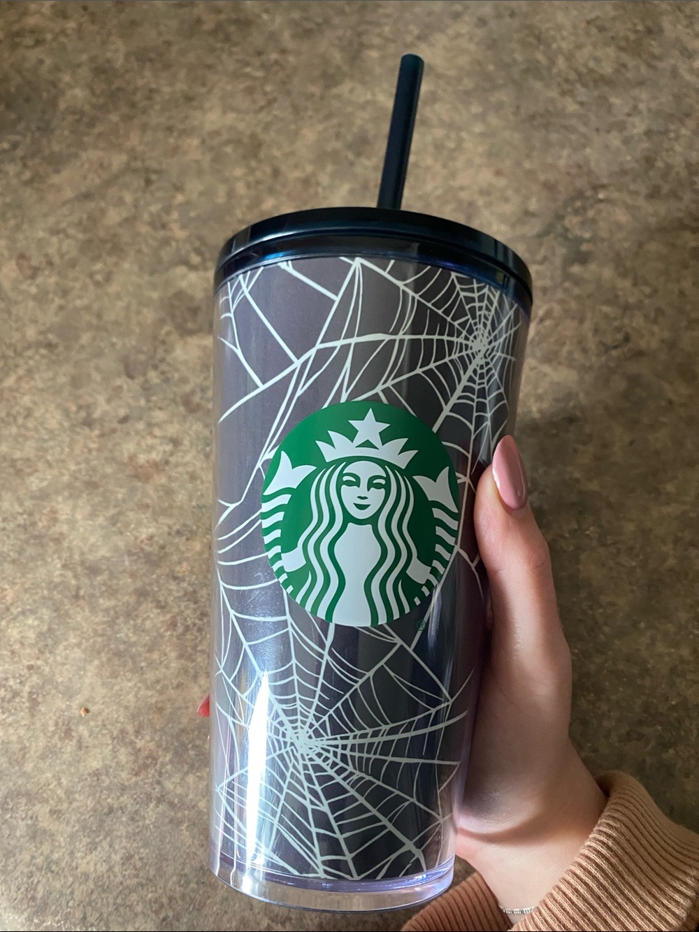 Starbucks Glow in the Dark Halloween Cup 👻